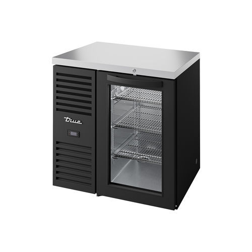 Réfrigérateur sur plan - TBR32-RISZ1-L-B-G-2 - True International GmbH - pour bar / en pose libre / avec porte en verre