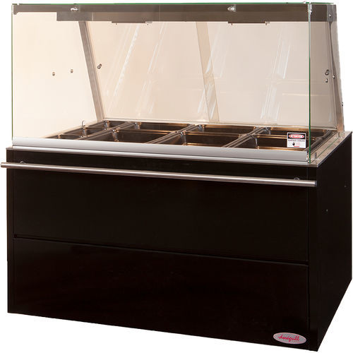 Vitrine chauffante comptoir - V75 TRAD - Doregrill S.A.S. - visible / à température positive / avec portes coulissantes