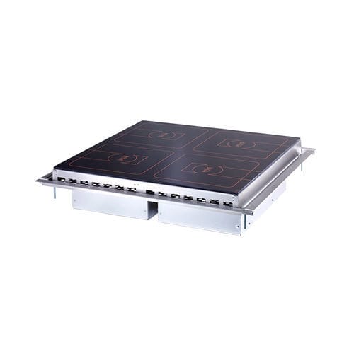 Table de cuisson à induction - UL/QU/IN 3500-FLEX - SCHOLL APPARATEBAU GMBH - professionnelle / 4 foyers / à poser