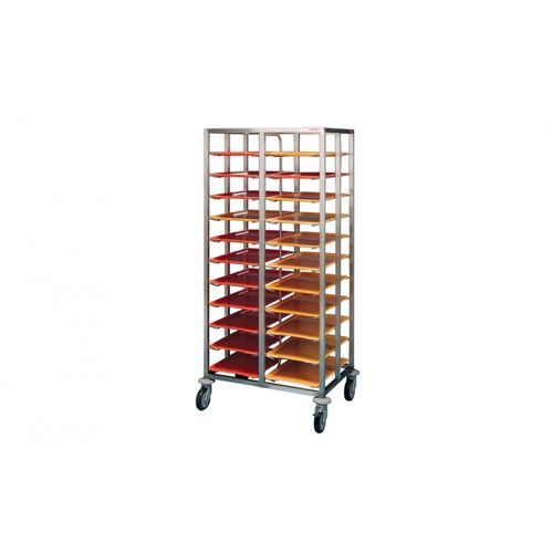 Chariot pour bac gastronorme - TWE 2060	 - SCHOLL APPARATEBAU GMBH - pour cuisine professionnelle / personnalisable / en acier inox