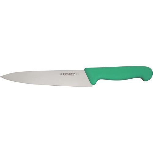 Couteau de chef avec manche en plastique - 260830 - GMBH - avec lame en acier