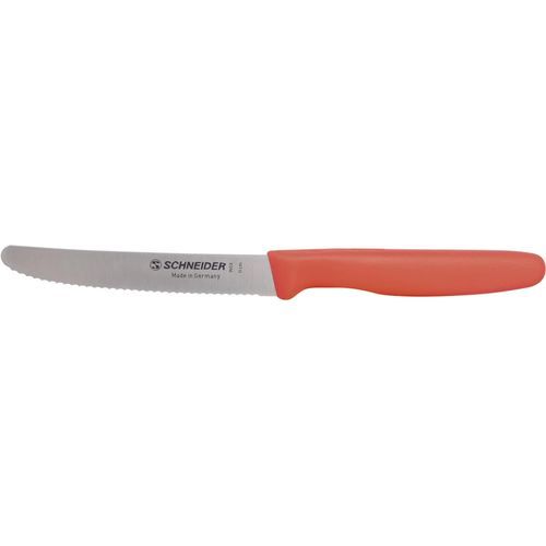 Couteau de cuisine avec manche en plastique - 260820 - GMBH - avec lame en acier inoxydable