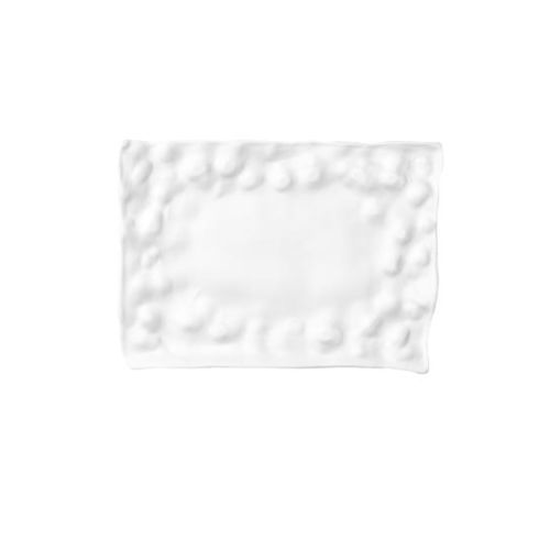 Assiette plate - MAT.13 - ROYALE S.R.L. - rectangulaire / en porcelaine / professionnelle