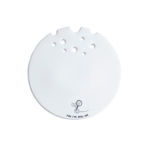 Assiette plate - AZIONI.9 - ROYALE S.R.L. - ronde / en porcelaine / professionnelle