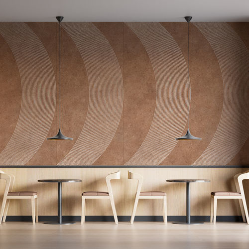 Panneau acoustique pour mur - DAYAX&reg; - Aistec - en PET / rectangulaire / texturé