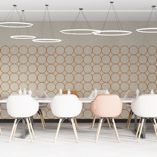 Panneau acoustique pour mur - BULE&reg; - Aistec - en PET / rectangulaire / texturé