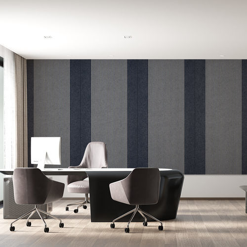 Panneau acoustique pour mur - RIUS&reg; - Aistec - en PET / rectangulaire / texturé