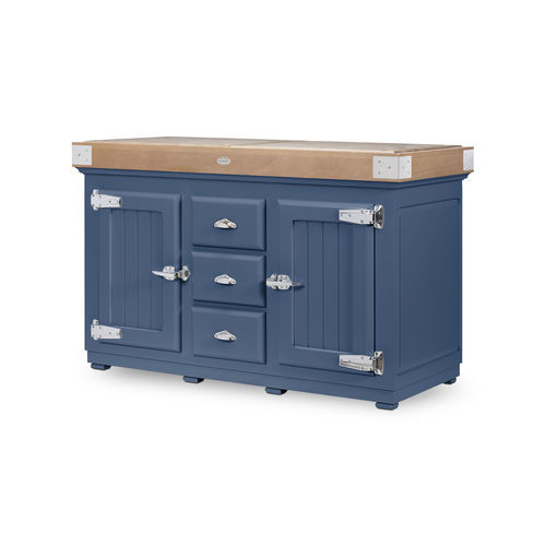 Îlot de cuisine classique - Sauzon GM - De Kercoet - en marbre / en granite / en bois
