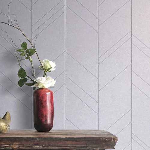 Panneau acoustique pour mur - FLUTTER - Acoustic.ae - en fibre de polyester / en PET / gris