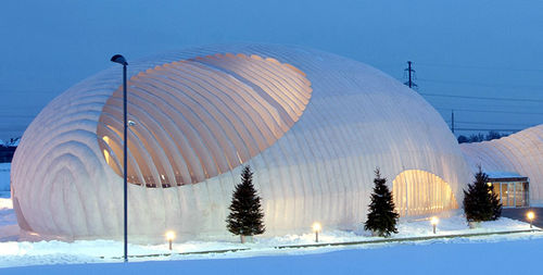 Structure gonflable avec membrane en pvc - OFFICE BUILDING - Vector - pour bureau / pour bâtiment