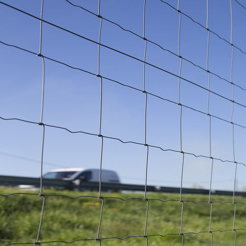 Grillage métallique en acier galvanisé - NOUÉ - Quaglia Diffusion - pour clôture / à maillage carré / en rouleau
