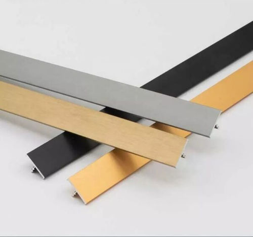 Profilé de finition en aluminium - Aplus Hardware Supplier - en acier inoxydable / pour carrelage / pour meuble