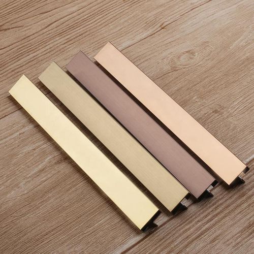 Profilé de finition en acier inoxydable - Aplus Hardware Supplier - pour carrelage / pour meuble / pour façade