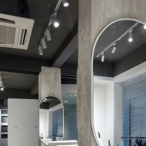 Éclairage sur rail à LED - TRL003 - Kosoom S.R.L. - rond / en aluminium / magasin de vente au détail