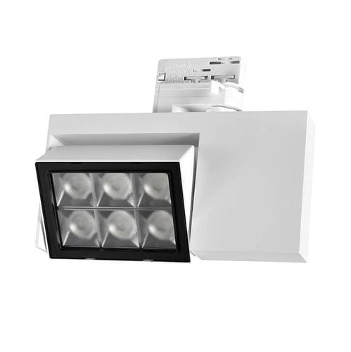 Éclairage sur rail à LED - TLKB - Kosoom S.R.L. - carré / en métal / professionnel