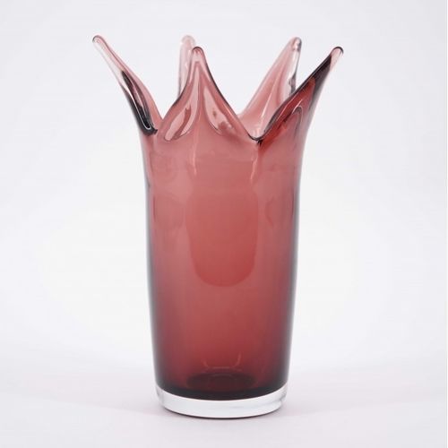 Vase contemporain - AUT03 - Wave Murano Glass srl - en verre soufflé / en verre de Murano / fait main