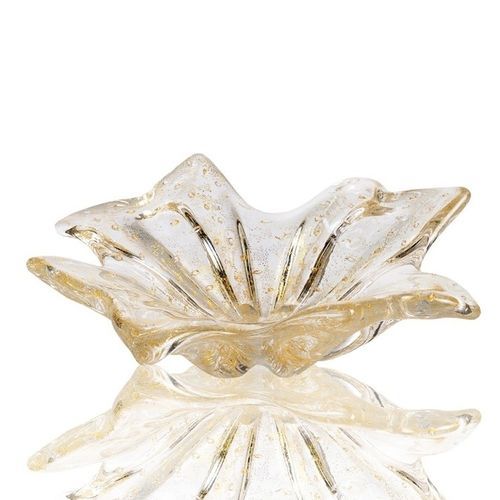 Centre de table en verre de Murano - Golden star - Wave Murano Glass srl - en verre soufflé / contemporain / fait main