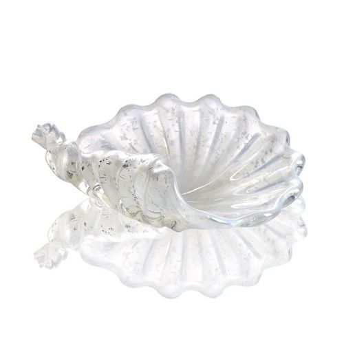 Centre de table en verre de Murano - Shell - Wave Murano Glass srl - en verre soufflé / contemporain / fait main