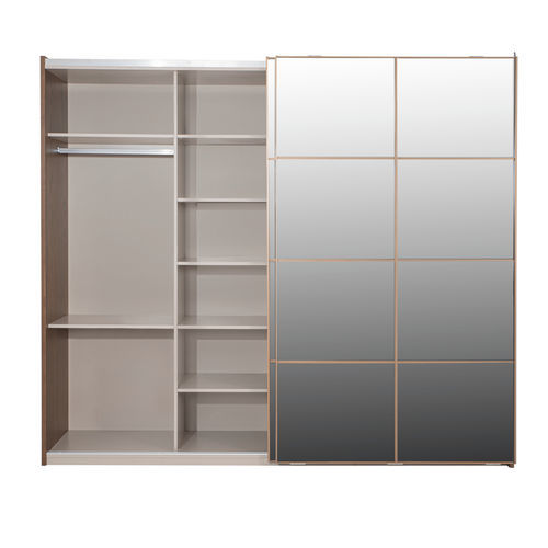 Armoire contemporaine - Sacramento  - NDESIGN - en bois / en verre fumé / en bronze