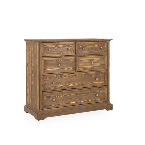 Commode contemporaine - Patara  - NDESIGN - en pin / rectangulaire / 6 tiroirs