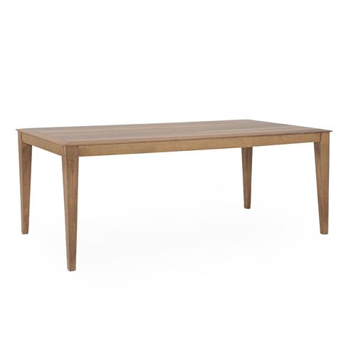 Table contemporaine - secret - NDESIGN - en placage de bois / avec piètement en plaqué bois / rectangulaire