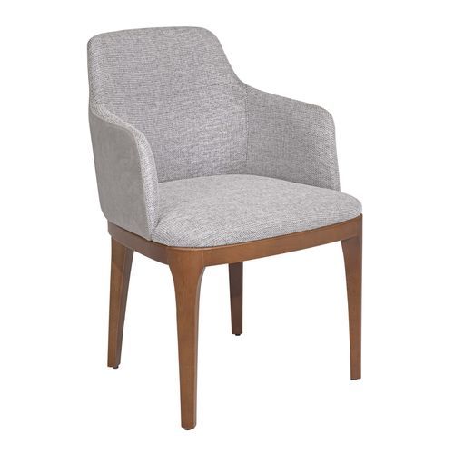 Chaise contemporaine - Sacramento  - NDESIGN - d'intérieur / en tissu / avec piètement en bois