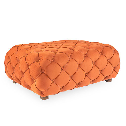 Pouf chesterfield - Zeus  - NDESIGN - en tissu / rectangulaire / tapissé