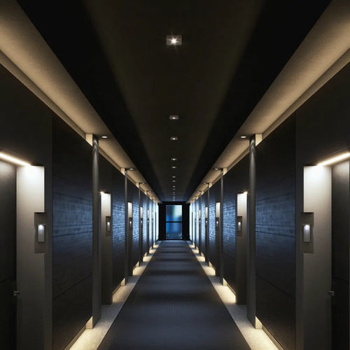 Plafonnier contemporain - L137 - MP Design Inc. - carré / en aluminium anodisé / à LED