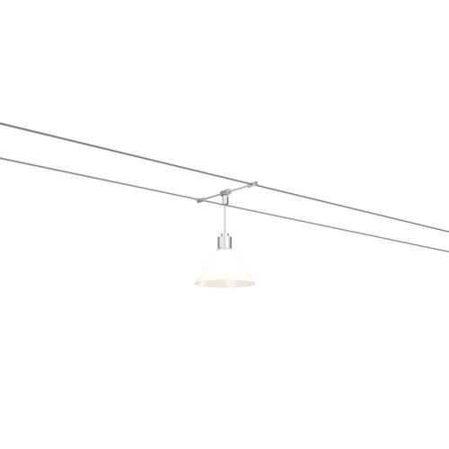 Éclairage sur câble à LED - P02 - MP Design Inc. - d'angle / en chrome / en nickel