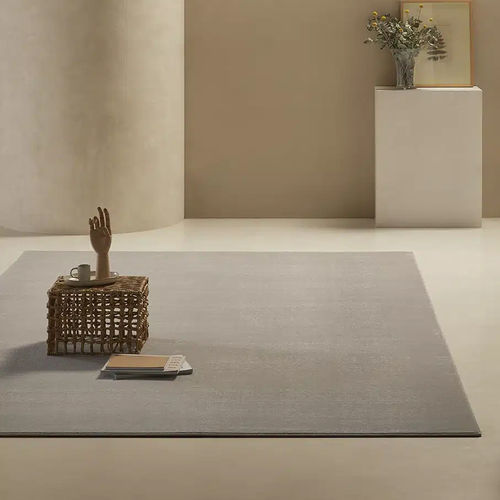 Tapis design organique - VEGA NEBULA - Rols Carpets - uni / en laine / rectangulaire