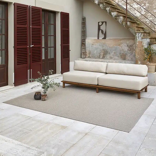 Tapis contemporain - TERRA SERENGUETI COCONUT - Rols Carpets - uni / en PET / rectangulaire