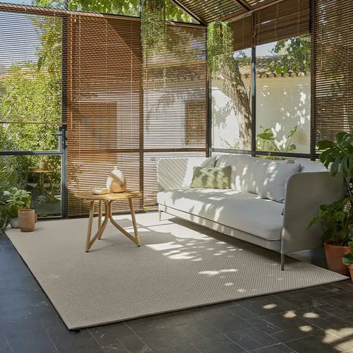 Tapis contemporain - TERRA SAHARA OAT - Rols Carpets - uni / en PET / rectangulaire