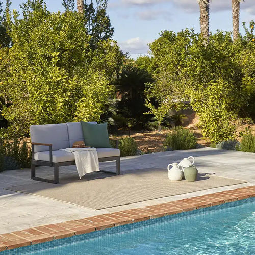 Tapis contemporain - TERRA SAHARA COCONUT - Rols Carpets - uni / en PET / rectangulaire