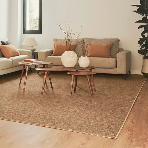 Tapis contemporain - PALMA ICON CLAY - Rols Carpets - uni / en polypropylène / rectangulaire