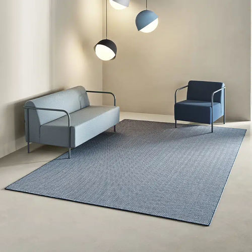 Tapis contemporain - DIANA HERRINGBONE DENIM - Rols Carpets - à motif / en laine / rectangulaire