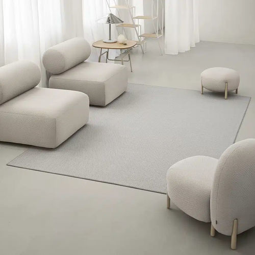 Tapis contemporain - DIANA HERRINGBONE DOVE - Rols Carpets - à motif / en laine / rectangulaire