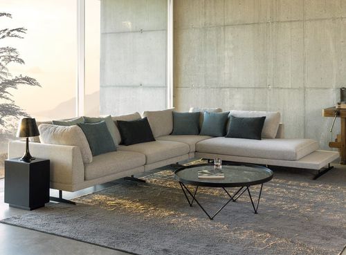 Canapé modulable - MK.1590 - MOORKI - contemporain / en tissu / en cuir