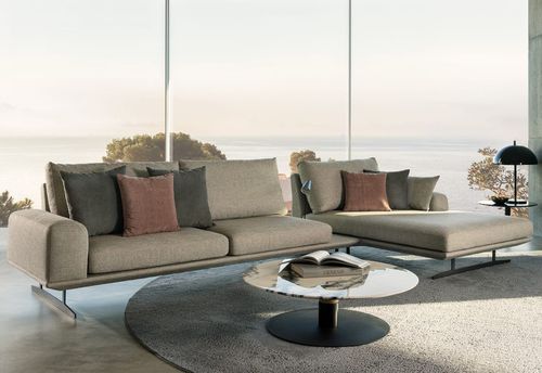 Canapé modulable - MK.1600 - MOORKI - contemporain / en tissu / en cuir
