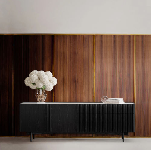 Buffet contemporain - AERO - Spalli - en bois massif / en contreplaqué / en bois huilé