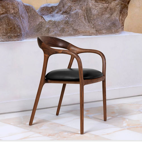 Chaise contemporaine - LEAF - Spalli - d'intérieur / en tissu / en cuir