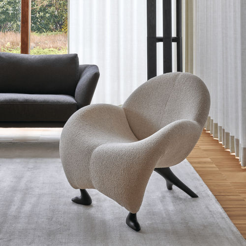 Fauteuil design organique - Papageno - Leolux Global bv - en tissu / en cuir / ergonomique