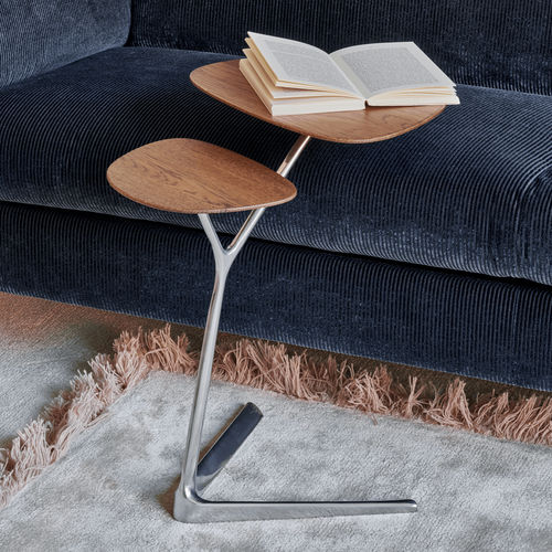 Table d'appoint contemporaine - Portello - Leolux Global bv - en chêne / en noyer / en bois laqué