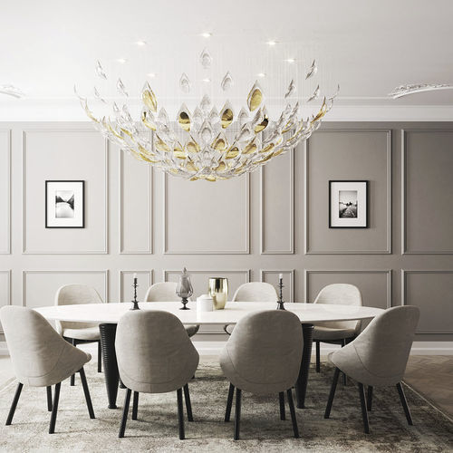Lustre contemporain - PRIMAVERA - Sans Souci s r.o. - en cristal / professionnel / 1 niveau