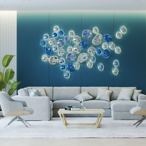 Applique murale contemporaine - NUGGETS  - Sans Souci s r.o. - d'intérieur / en métal / en verre soufflé