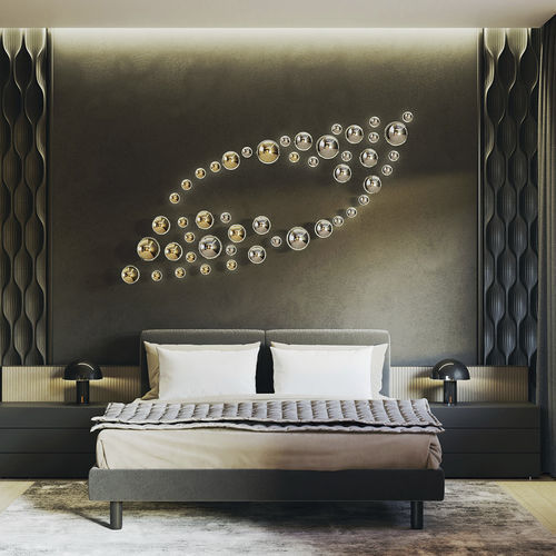 Applique murale contemporaine - LAGOON  - Sans Souci s r.o. - d'intérieur / en verre / ronde
