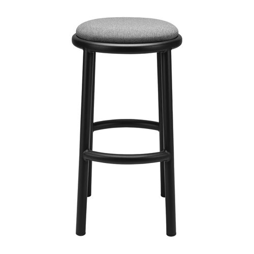 Tabouret de bar contemporain - Biscuit HS-WB - Satelliet Originals - en tissu / avec piètement en métal / 4 pieds