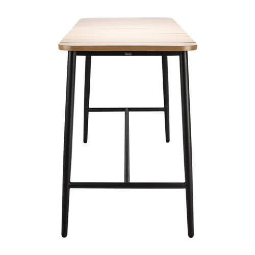 Table mange-debout contemporaine - Ivella HT - Satelliet Originals - en bois / avec piètement en bois / rectangulaire