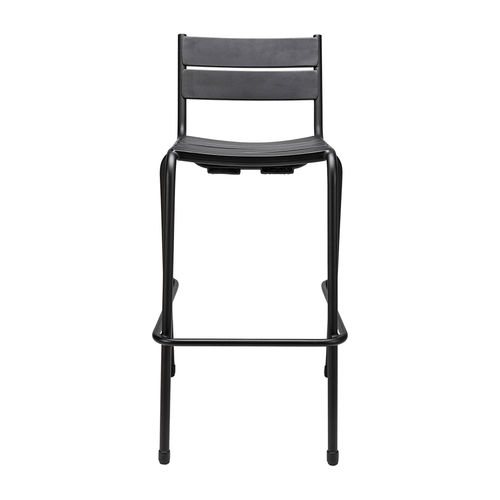 Chaise de bar contemporaine - Girola HS - Satelliet Originals - d'extérieur / en aluminium / avec piètement en aluminium