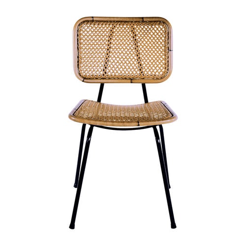 Chaise contemporaine - 550 SC - Satelliet Originals - d'extérieur / en osier / en aluminium