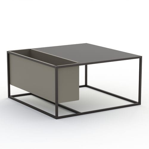 Table basse contemporaine - BALVI - Kico srl - en verre / en chêne / en noyer